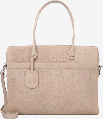 Burkely Document Bag 'Cayla' in Beige: front