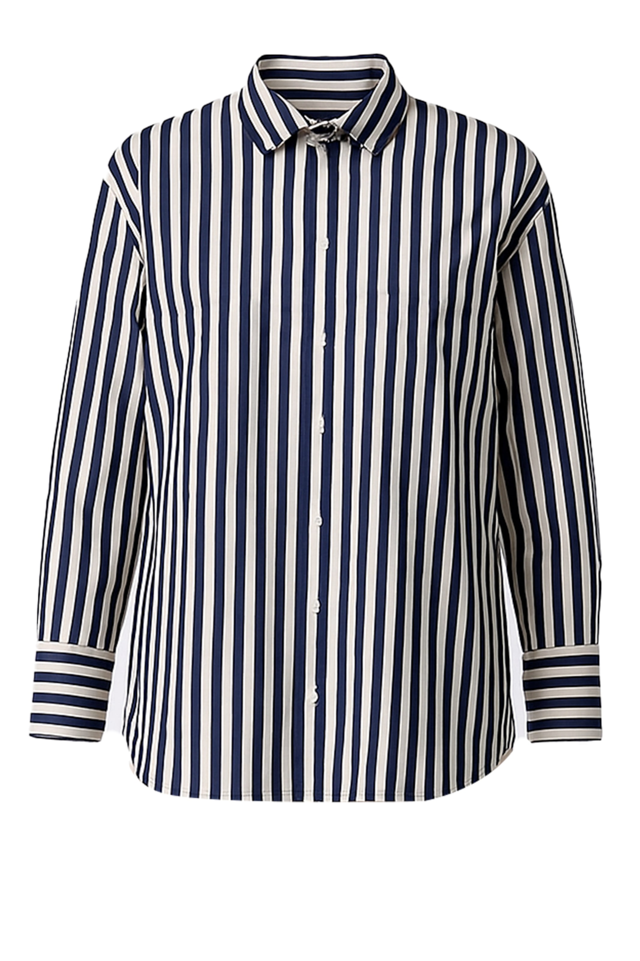 Touche Prive Blouse in Navy / White, Item view