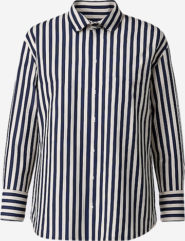 Chemisier Touche Prive en bleu : devant