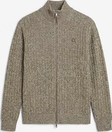 Pull-over Calvin Klein Jeans en beige : devant