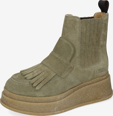 MELVIN & HAMILTON Chelsea Boots 'Athene 1' in Grün: Vorderseite