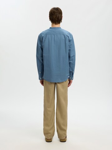 SELECTED Regular Fit Hemd 'SLHCLAY' in Blau