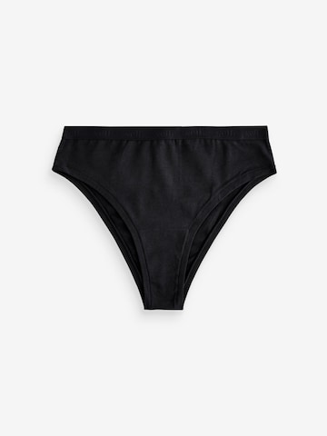 self. Slips in Schwarz: Vorderseite