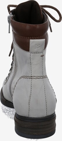 JOSEF SEIBEL Lace-Up Ankle Boots 'SANJA 09' in White