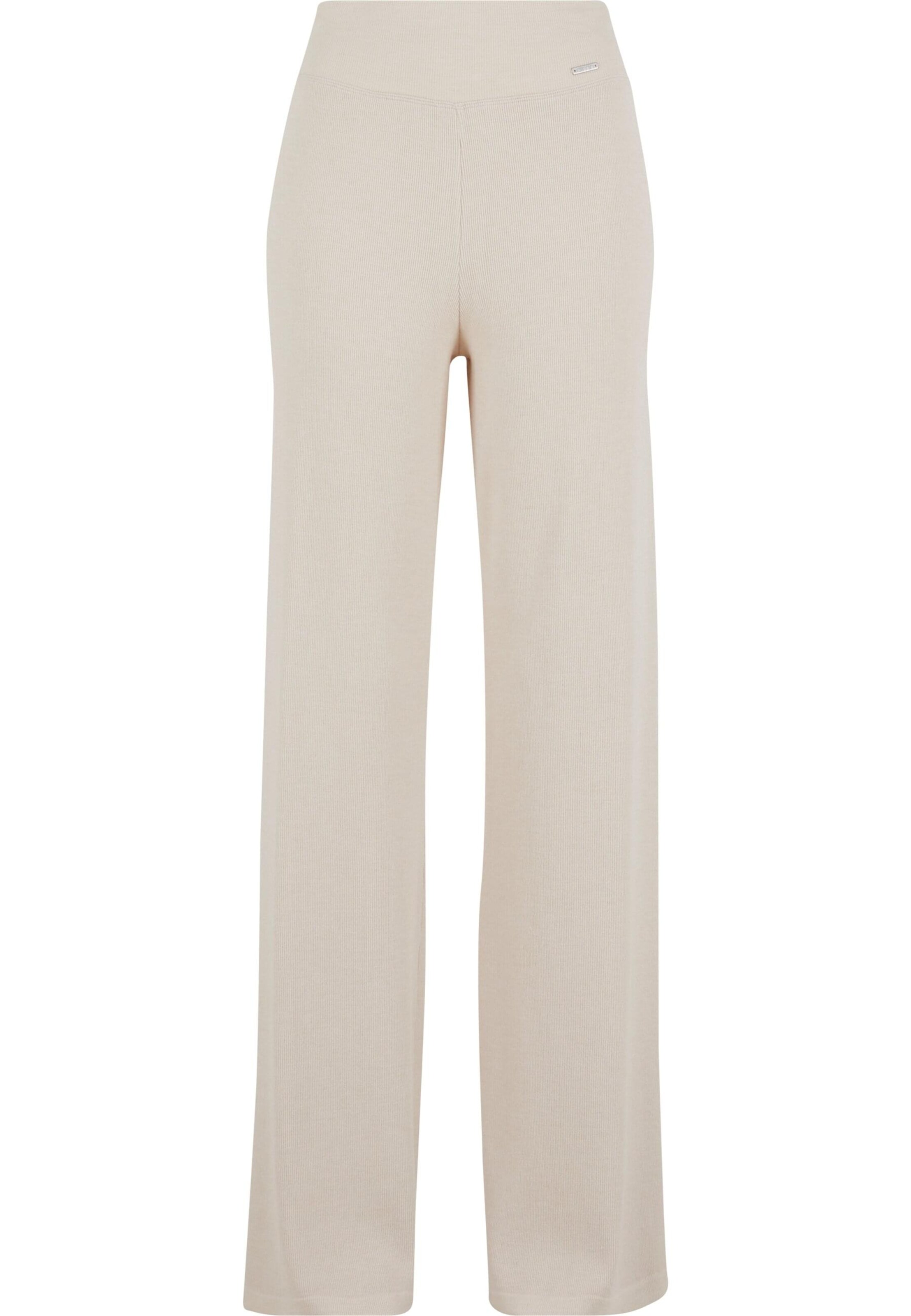 Aim'n regular Παντελόνι σε μπεζ: μπροστά