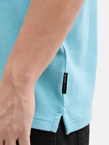 TOM TAILOR DENIM Poloshirt in Blau
