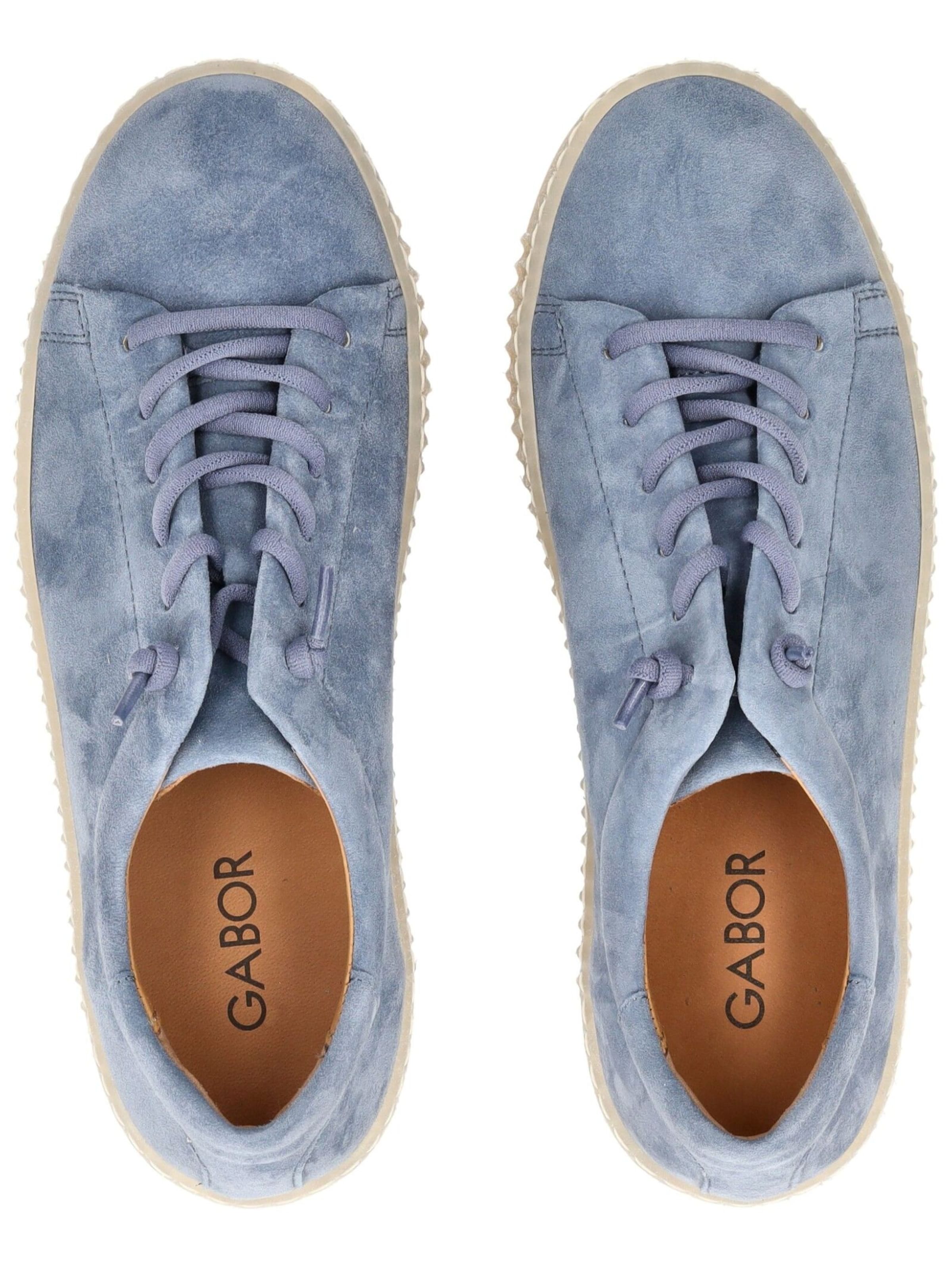 GABOR Platform trainers in Blue