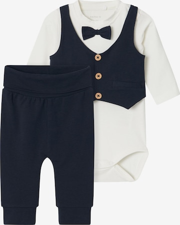 NAME IT Set 'NBMAdam' in Blue: front