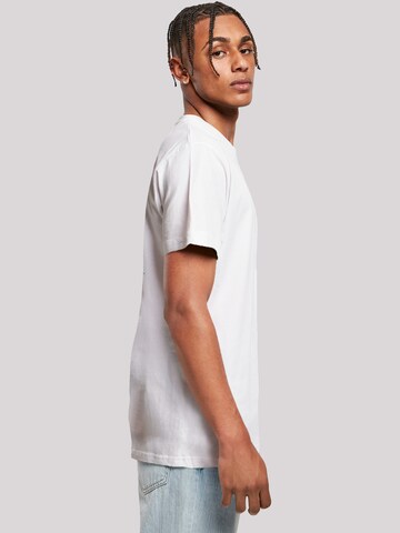 T-Shirt 'Bora Bora Leewards Island' F4NT4STIC en blanc