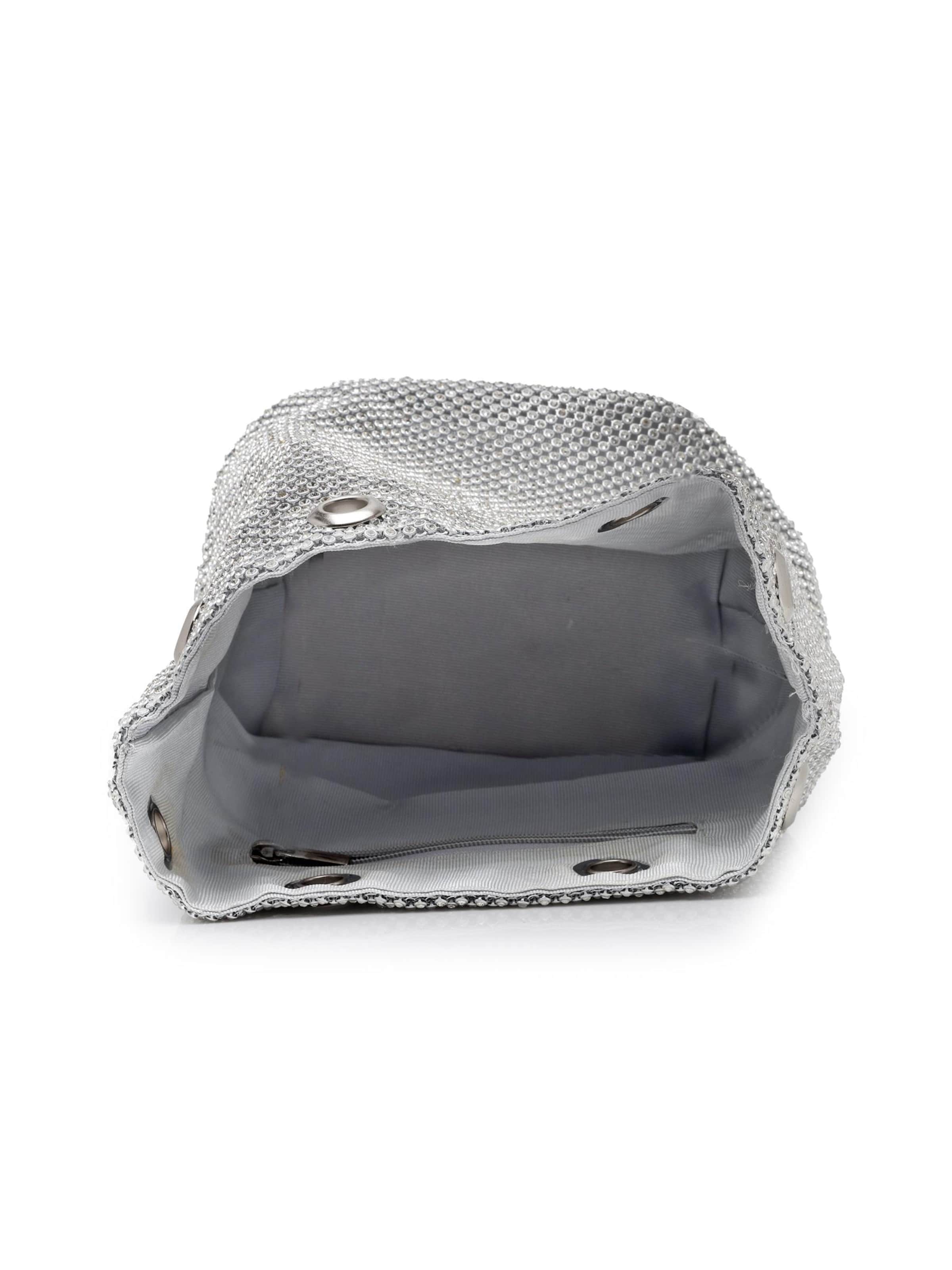 AVANT-GARDE PARIS Handtas 'Calviera' in Zilver