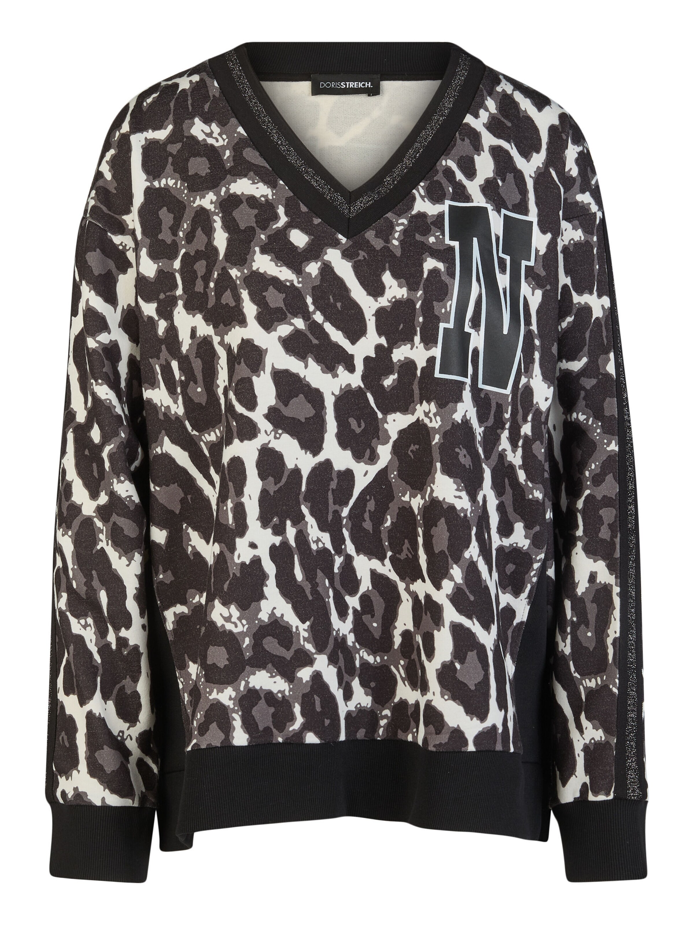 Doris Streich Sweatshirt in Grau: Vorderseite