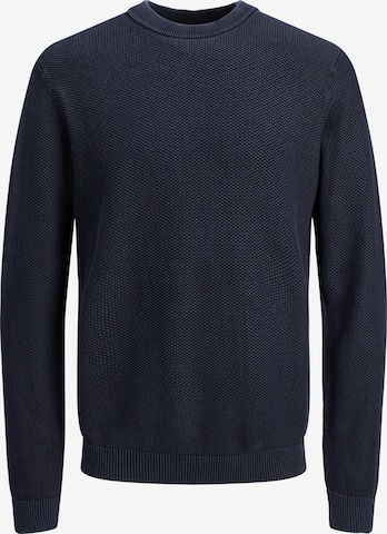 Pull-over 'George' JACK & JONES en bleu : devant