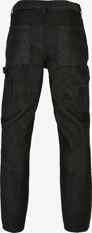 regular Jeans cargo di Urban Classics in nero