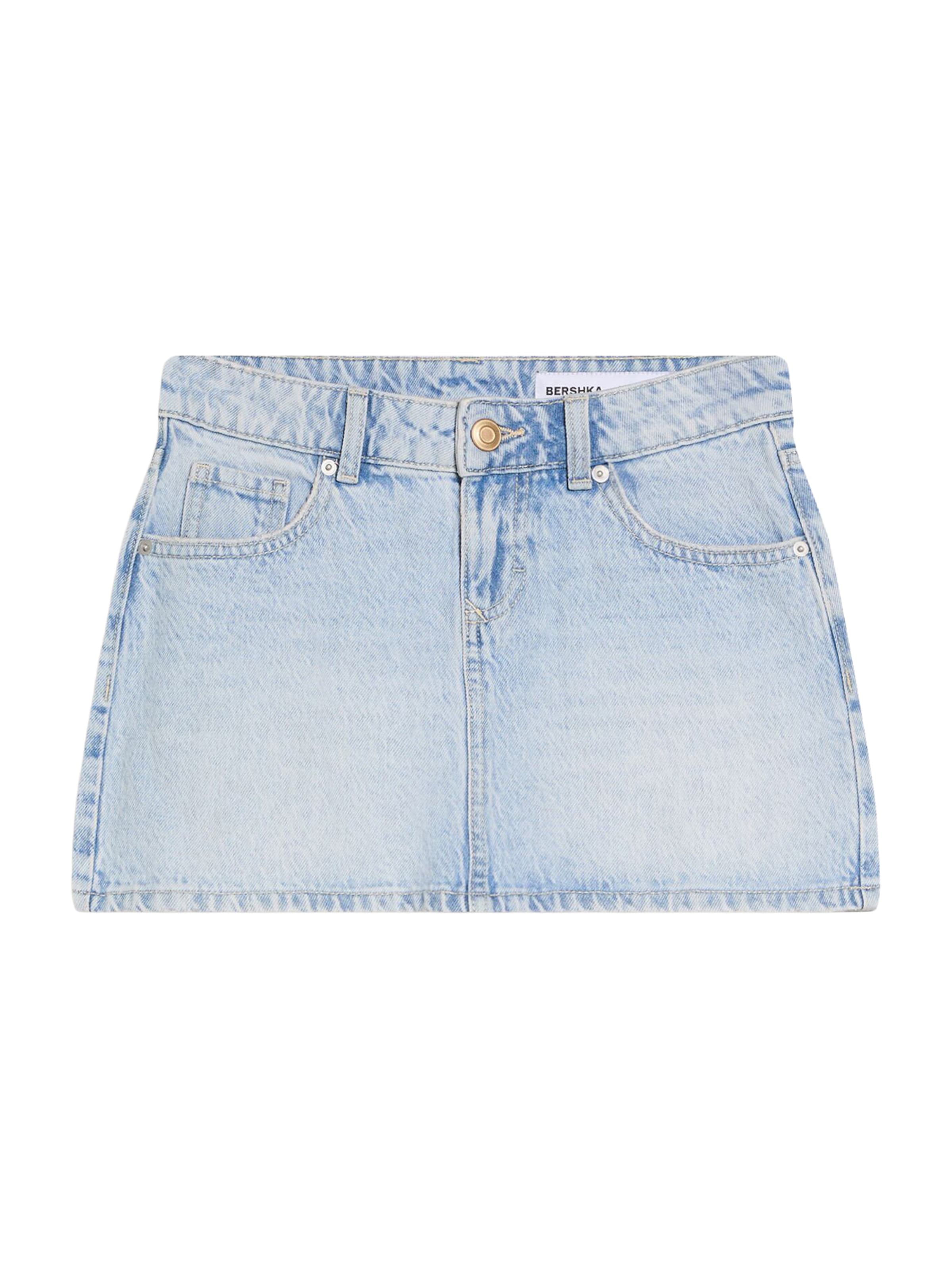 Bershka Skirt in Light blue, Item view