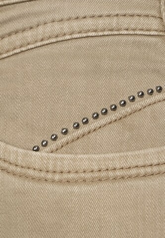 STREET ONE Slimfit Jeans 'Tilly' in Beige