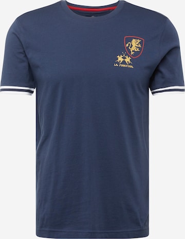 La Martina Shirt in Blue: front