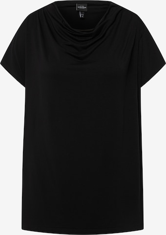 T-shirt Ulla Popken en noir : devant