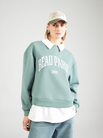 Sweat-shirt 'Tabitha' ABOUT YOU en vert : devant