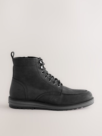 Bottines à lacets Next en noir