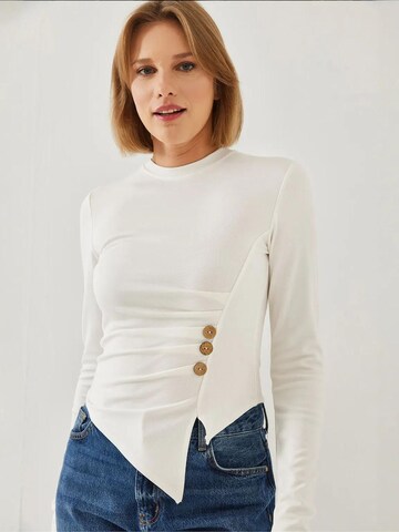 Bianco Lucci Shirt in Weiß: Vorderseite