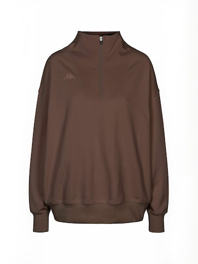 KAPPA Gebreid vest ' KWLogo Ileria ' in L in de kleur Bruin, Productweergave
