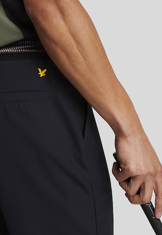 Regular Pantalon 'Lightweight' Lyle & Scott en noir