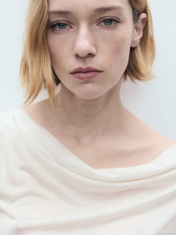 MANGO Top 'MARCELIN' in Beige