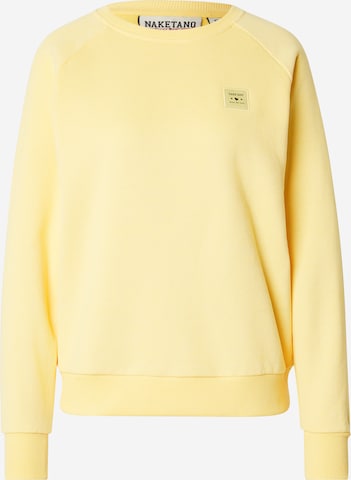 naketano Mikina – žlutá: přední strana