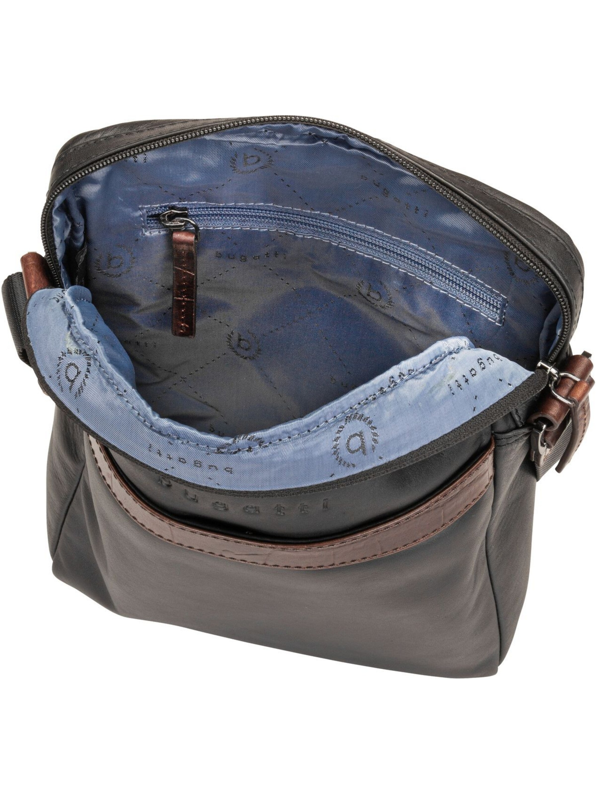 bugatti Umhängetasche 'Corso DeLuxe 1655' in Schwarz