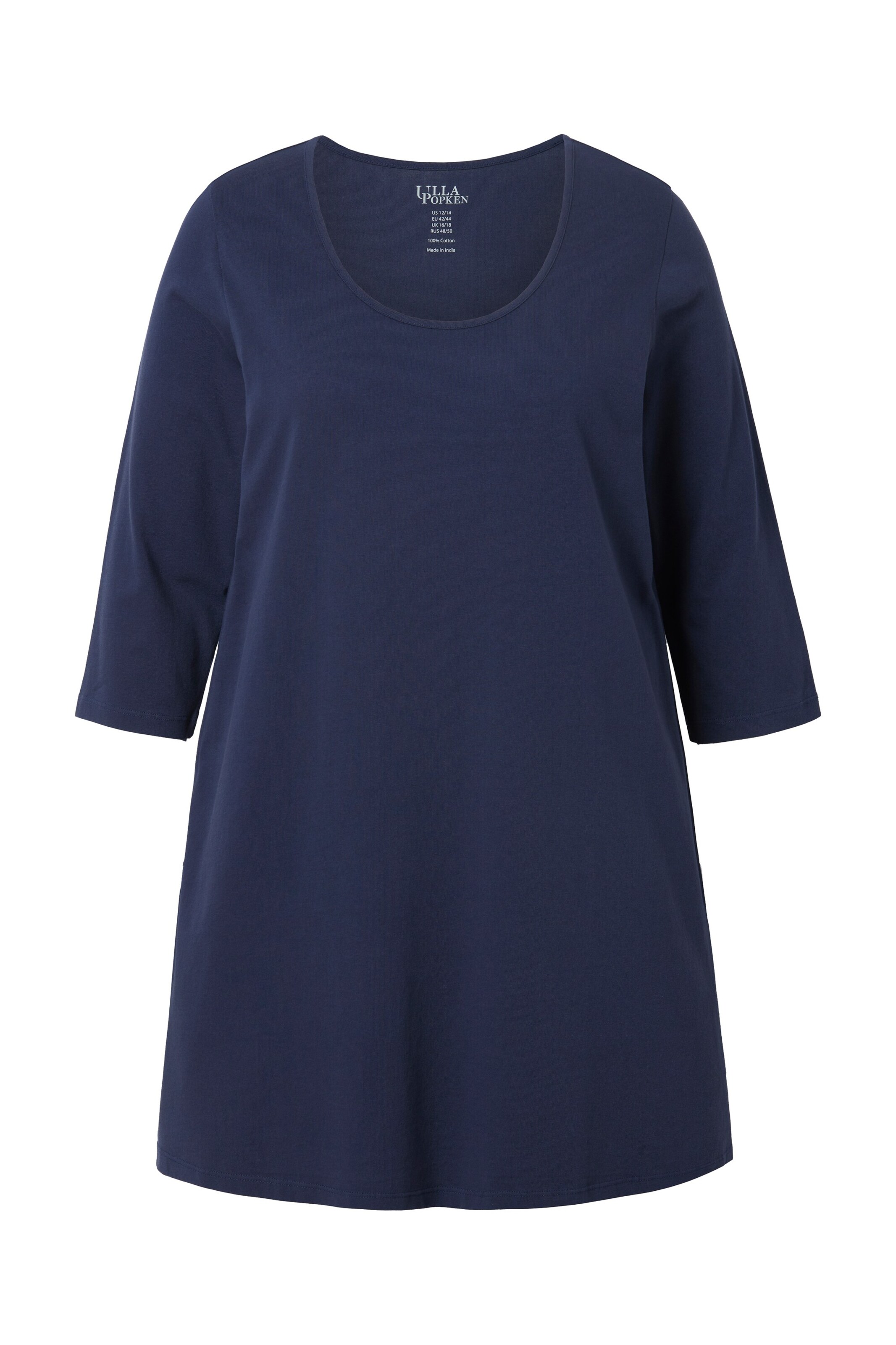 Ulla Popken Shirt in Blau: Vorderseite
