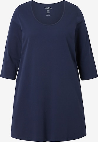 Ulla Popken Shirt in Blauw: voorkant