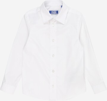 Chemise 'Joe' Jack & Jones Junior en blanc : devant