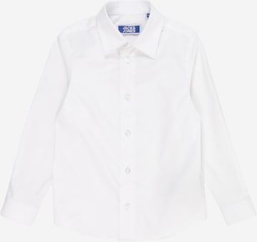 Regular fit Camicia 'Joe' di Jack & Jones Junior in bianco: frontale