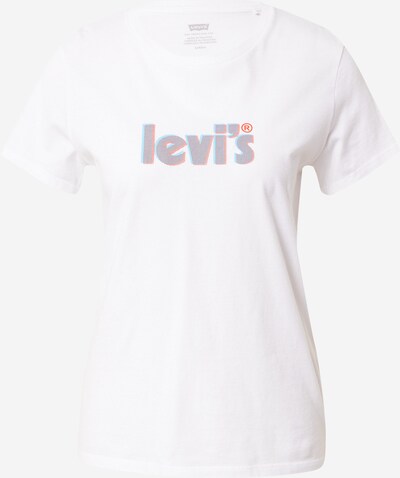 LEVI'S ® T-Shirt 'The Perfect Tee' in anthrazit / orange / weiß, Produktansicht