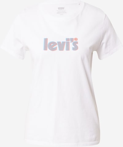 LEVI'S ® Majica 'The Perfect Tee' u antracit siva / narančasta / bijela, Pregled proizvoda