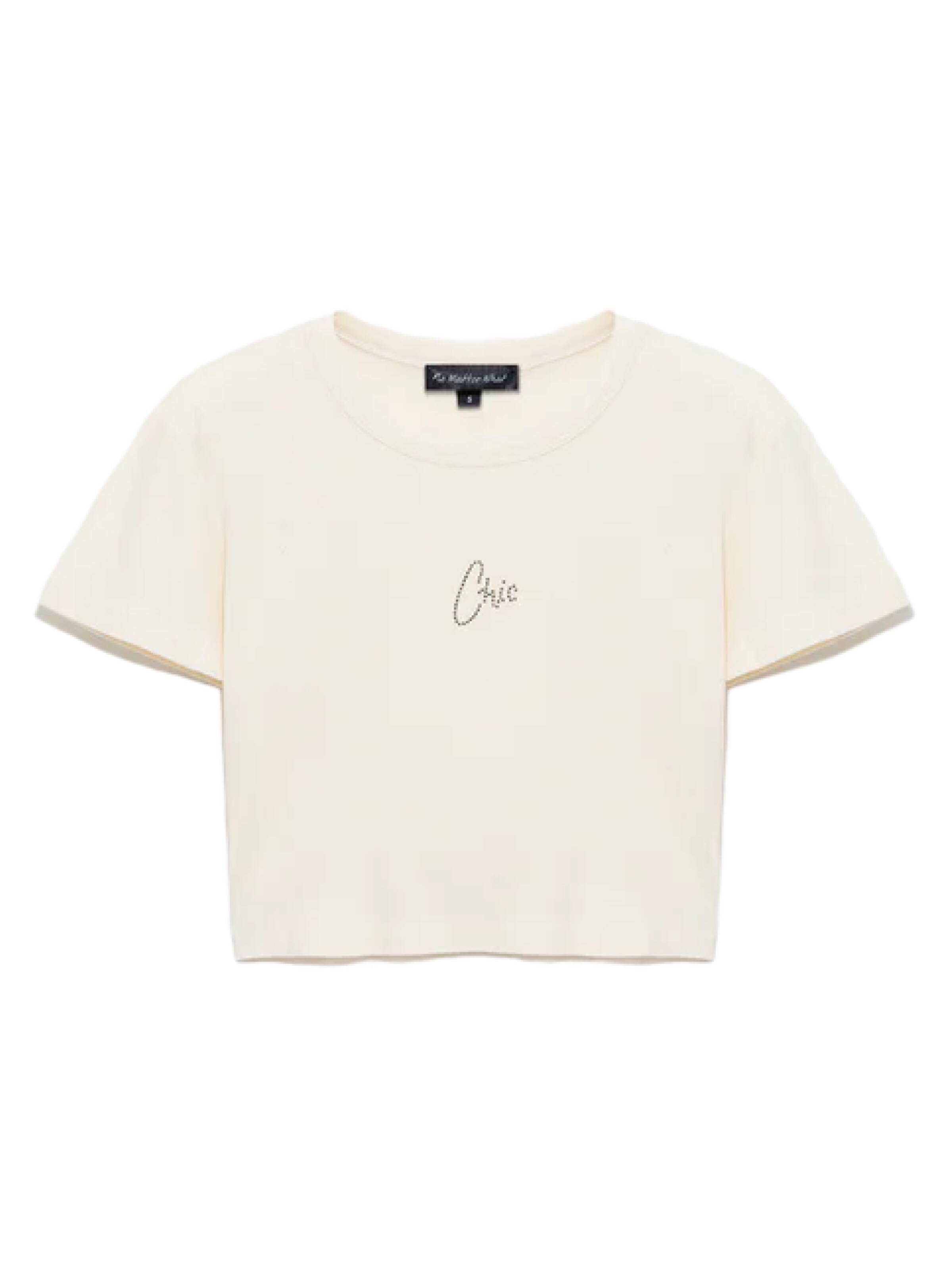 No Matter What Top in Beige: front