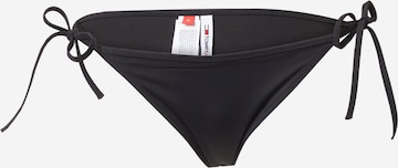 Slip costum de baie de la Tommy Jeans pe negru: față