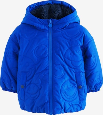 Next Kabát – modrá: přední strana