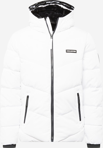 HOLLISTER - Chaqueta de entretiempo en blanco: frente