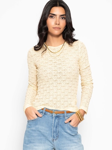 SASSYCLASSY Shirt‌‌ in Gelb: Vorderseite