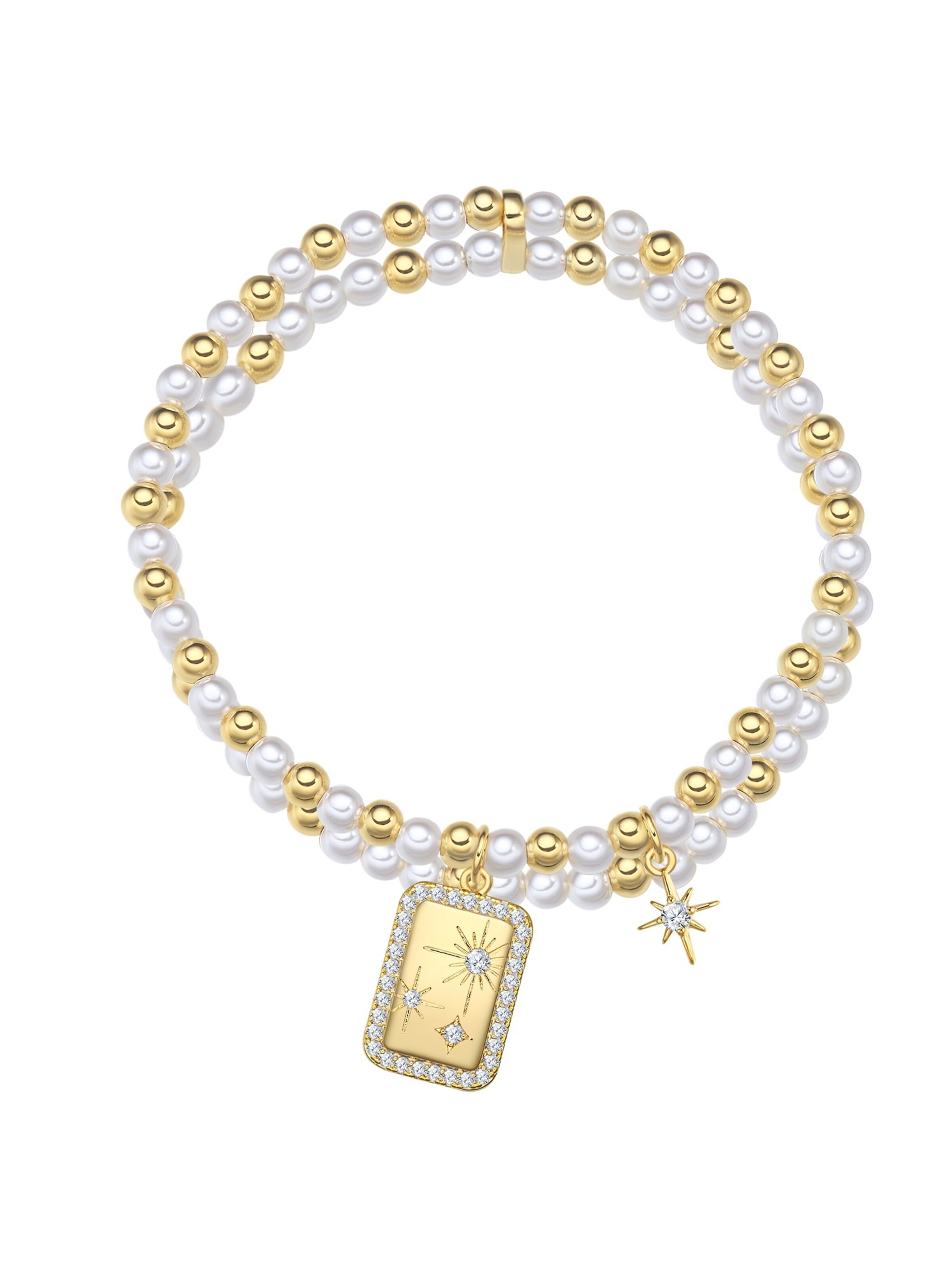 Braccialetto di Yokoamii in oro: frontale