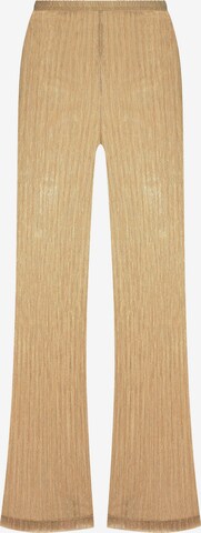 Wide Leg Pantalon 'Goldie' Hunkemöller en jaune : devant