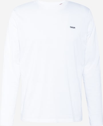 HUGO - Camiseta 'Derol' en blanco: frente
