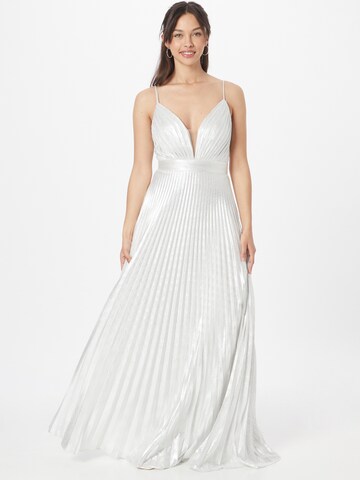 Unique Evening Dress in White