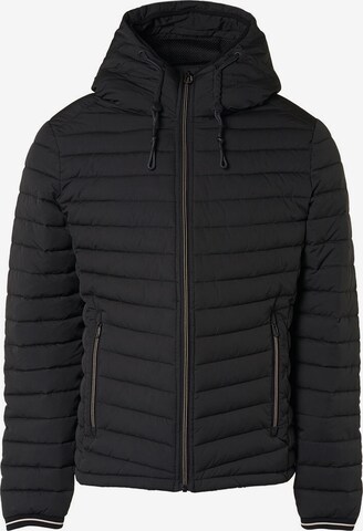 No Excess Between-Season Jacket in Black: front