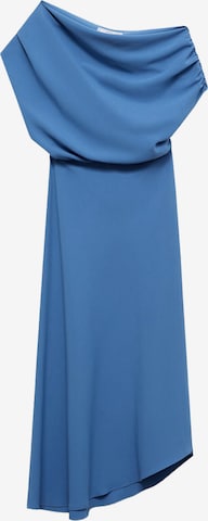 MANGO Рокля за коктейл 'MARINA' в синьо: отпред
