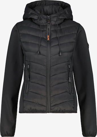 alife & kickin Übergangsjacke 'ZeliaAK A' in Schwarz: Vorderseite