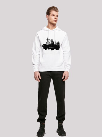 Sweat-shirt 'Cities Collection - Munich skyline' F4NT4STIC en blanc