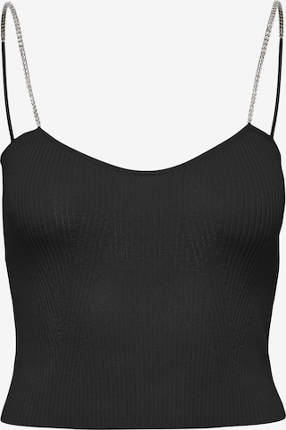 ONLY Knitted top 'Moon' in Black: front