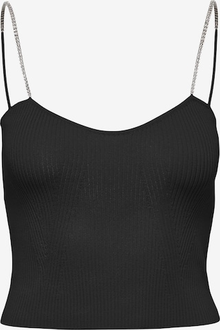 ONLY Knitted Top 'Moon' in Black: front